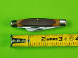 Vintage US Schrade Old Timer 34OT Middleman 3 Blade Folding Pocket Knife