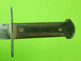 Vintage US Theater Custom Made Handmade Stiletto Fighting Knife