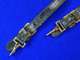Vintage US USA Leather Sword Dagger Hangers Hanger
