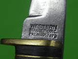 Vintage US WESTERN Boulder Colorado Hunting Knife