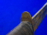 Vintage US WW2 Williams Cutlery Co. Commercial Fighting Knife Knives w/ Scabbard