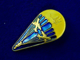 Vintage Ukraine Ukrainian Set of 2 Jump Badge Pin Medal