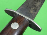 US WW2 Custom Hand Made THEATER Huge Fighting Knife & Sheath #115