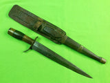 US WW2 Custom Philippines Philippine Theater Made for Officer Fighting Knife