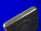 Vintage WW2 Soviet Russian Russia USSR Silver Presentation Cigarette Case