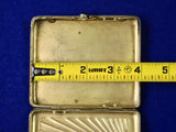 Vintage WW2 Soviet Russian Russia USSR Silver Presentation Cigarette Case