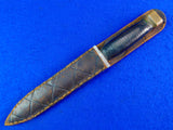 US WW2 Vintage Custom Made Handmade Theater Fighting Knife w/ Sheath
