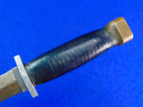 US WW2 Vintage Custom Made Handmade Theater Fighting Knife w/ Sheath