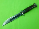 US WW2 Western Boulder Colorado Shark Fighting Knife & Sheath