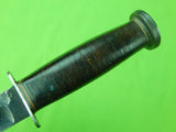 US WW2 Western Boulder Colorado Shark Fighting Knife & Sheath