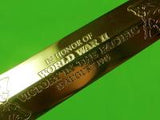 British H.G. Long Limited WW2 Victory Commemorative Fairbairn Sykes Knife & Box