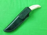 US Custom Hand Made R.W. Wilson Hunting Knife & Sheath