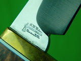 US Custom Hand Made R.W. Wilson Hunting Knife & Sheath