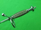 Windlass Made Replica of Antique Musketeers Left Hand Dagger Knife & Scabbard