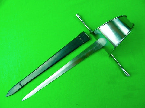 Windlass Made Replica of Antique Musketeers Left Hand Dagger Sword & Scabbard