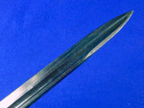 Yugoslavian WW2 German Occupation Mauser K98 S 109 J Bayonet Knife w/ Scabbard