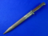 Yugoslavian WW2 German Occupation Mauser K98 S 109 J Bayonet Knife w/ Scabbard