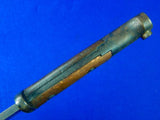 Yugoslavian WW2 German Occupation Mauser K98 S 109 J Bayonet Knife w/ Scabbard