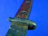 Yugoslavian WW2 German Occupation Mauser K98 S 109 J Bayonet Knife w/ Scabbard