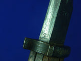 Yugoslavian WW2 German Occupation Mauser K98 S 109 J Bayonet Knife w/ Scabbard
