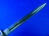Yugoslavian WW2 German Occupation Mauser K98 S 109 J Bayonet Knife w/ Scabbard