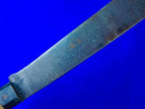 Antique Vintage Old African Africa Short Sword Knife w/ Scabbard