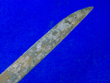 Vintage Old Africa African Short Sword w/ Scabbard