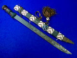 Vintage Old Africa African Short Sword w/ Scabbard