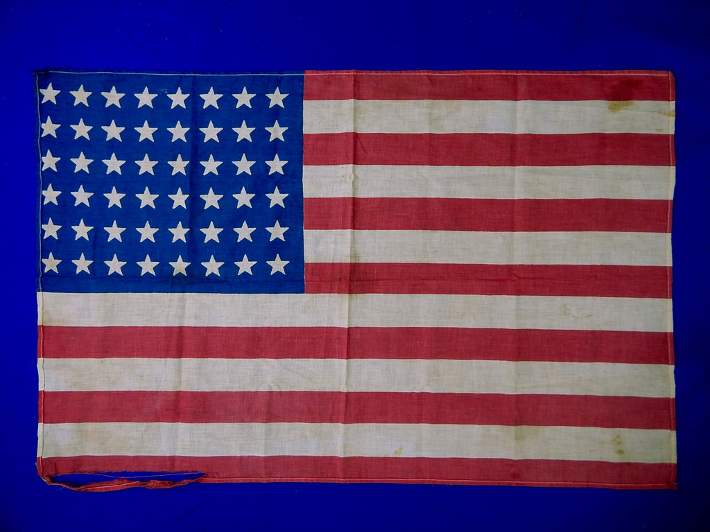 ビンテージペナント UNITED STATES　48星アメリカ国旗 Vintage US USA American 48 Stars Flag Banner – ANTIQUE & MILITARY