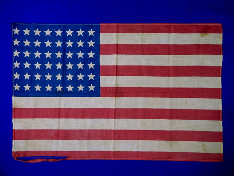 Vintage US USA American 48 Stars Flag Banner