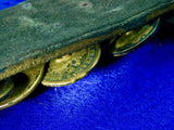 Antique Imperial Russian Russia Caucasian Pre WW1 Silver Coin Kindjal Knife Sword Belt