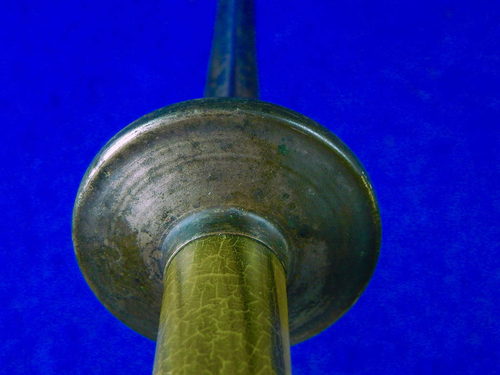 Antique 19 Century French France Rondel Triangle Blade Fighting Knife ...