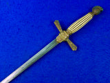 Antique US Civil War 19 Century Militia Sword