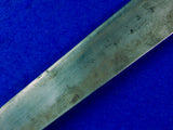 RARE Antique US Spanish American War Collins Legitimus Machete Short Sword Swords w/ Scabbard