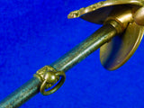 Antique Old US 19 Century Fraternal Masonic Sword w/ Scabbard
