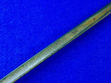 Antique Old US WW1 Navy USN Engraved Sword Blade