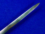 Antique 19 Century US Civil War Engraved Militia Sword w/ Scabbard