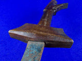Antique Old Philippine Philippines 19 Century Moro Kampilan Large Collectable Sword Swords