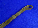 Antique 19 Century US Civil War Cavalry Sword Swords Leather Portepee Knot and Hanger