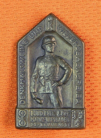 Austrian Austria WWI WW1 Denkmalsweihe Pin Medal Order Badge 