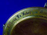 Antique German Germany 19 Century HUGE 18" Presentation Lidded Beer Stein Vase