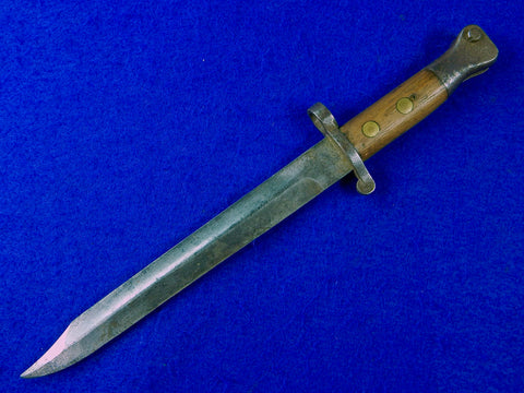 British English Antique WW1 Model 1888 Bayonet Fighting Knife