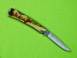 Vintage US Case XX Bass Scene 059L SS Folding Pocket Knife w/ Box