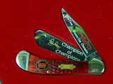 Vintage US Case XX Limited Edition Winston Cup Champions Motor Sports 20th Anniversary Folding Knife Knives Set