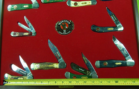 N. American Fishing Club Legacy Knife Set Display