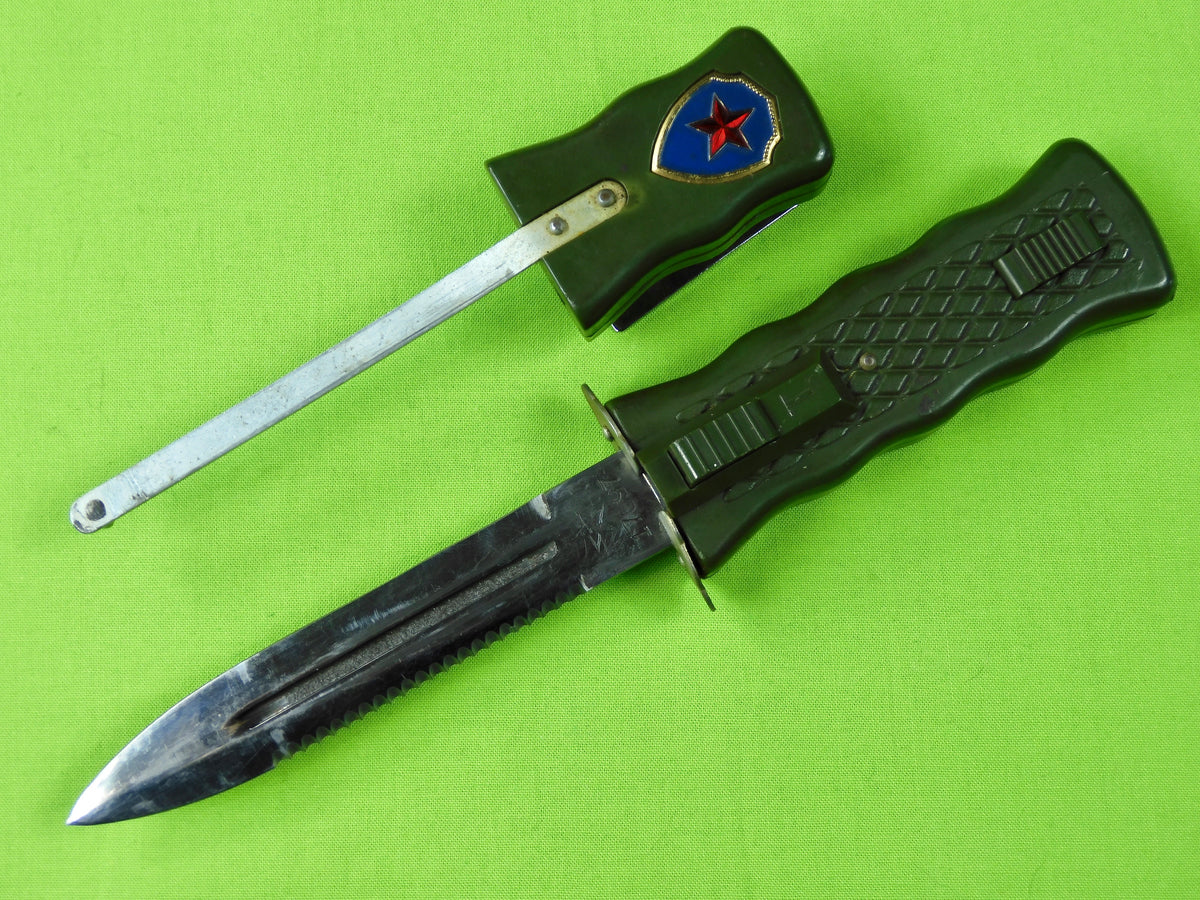 Vintage Chinese China Special Forces Military Army Fighting Knife ...