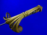 Antique US Civil War Presentation Grade German Import Engraved Sword Swords w/ Scabbard