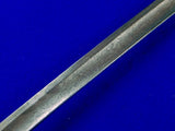 Antique US Civil War Presentation Grade German Import Engraved Sword Swords w/ Scabbard