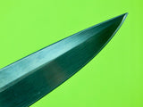 Custom Handmade CLAUDE MONTJOY Clinton South Carolina Double Edge Fighting Knife Knives