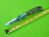 Custom Handmade CLAUDE MONTJOY Clinton South Carolina Double Edge Fighting Knife Knives